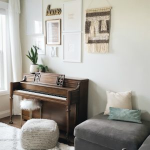 Simple Living Room Refresh | Gallery Wall Ideas and easy ways to redecorate your living room for free! - A Dash Of Mum Blog
