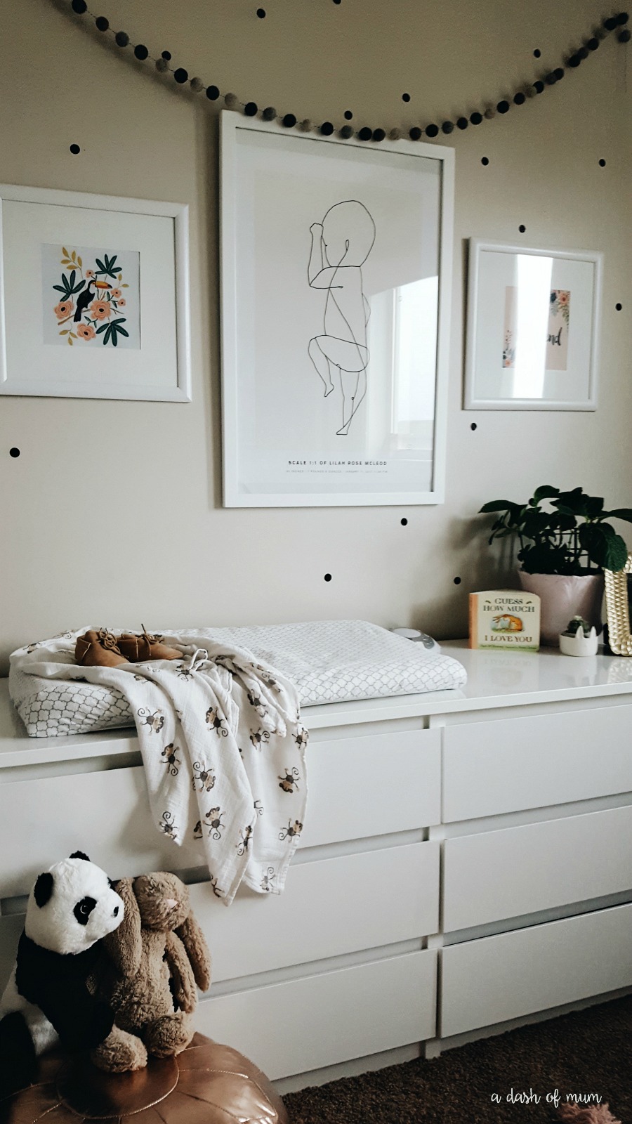 Pretty & Whimsical Baby Girl's Nursery: Room Reveal - The Blush Home Blog