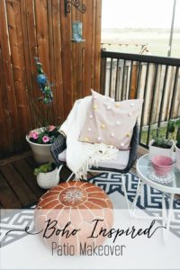Boho Inspired Backyard Patio Makeover (On A Budget) | Neutral Deck Makover | Gorgeous Patio DIY