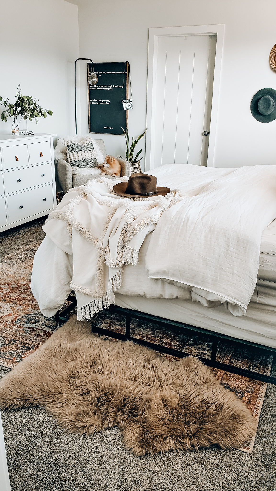 boho room tour