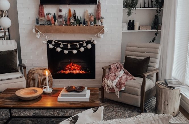 Ingenioso Momento techo Simple & Neutral Winter Decor - The Blush Home - A Home & Lifestyle Blog