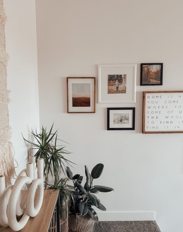 5 Tips For Creating A Beautiful Gallery Wall - The Blush Home Blog