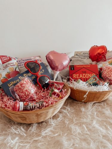 Some Last Minute Valentine's Day Basket Ideas! - The Blush Home Blog