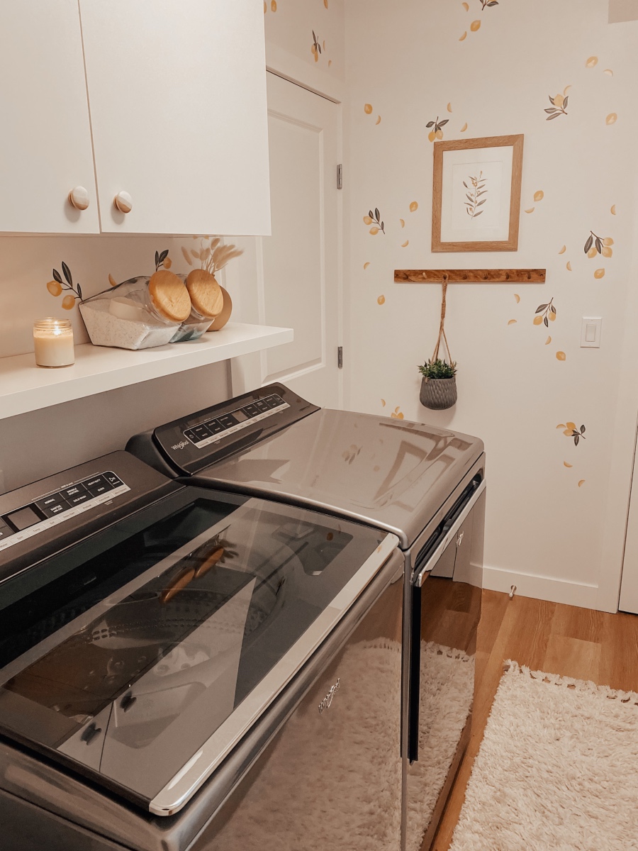 A Laundry Room Makeover (top to bottom!) - Lemon Thistle