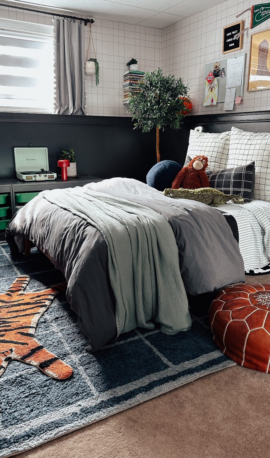 My New Favourite Black Paint + My Son's Bedroom Reveal - The Blush Home ...
